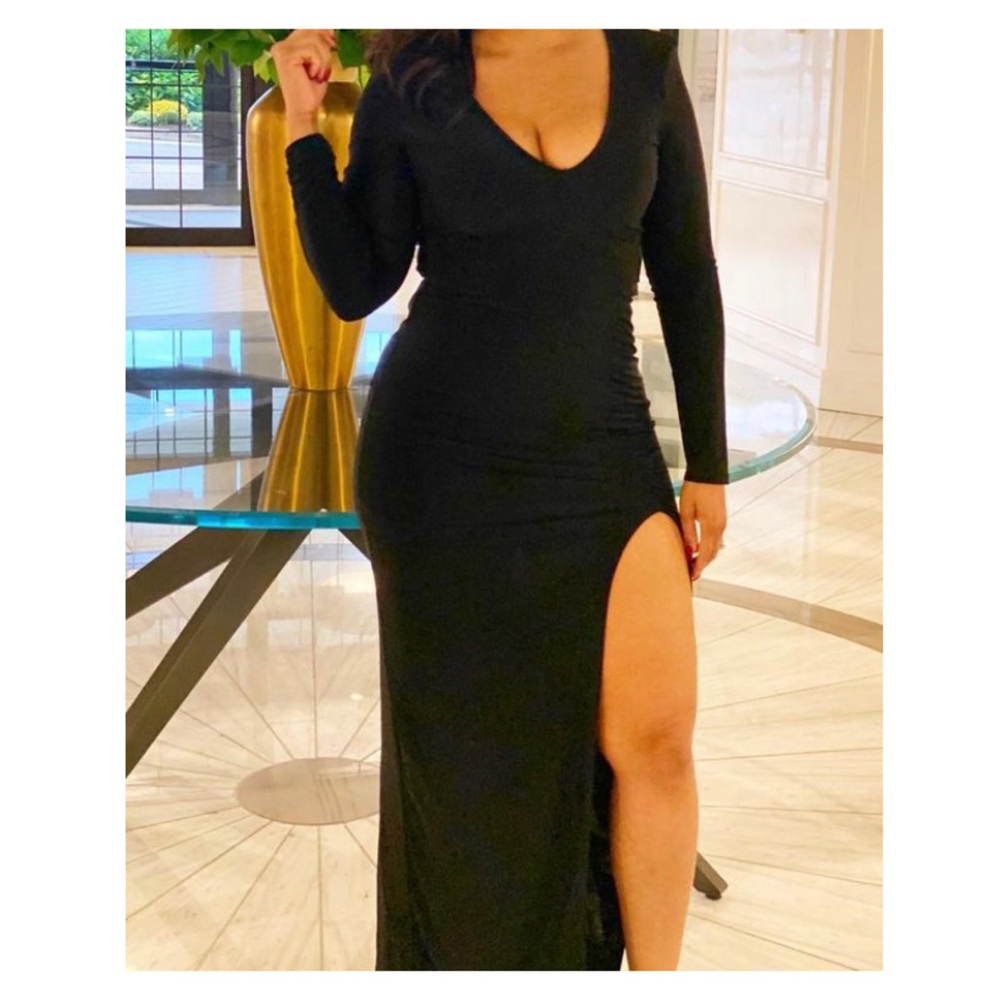 Long Sleeve Maxi Dress